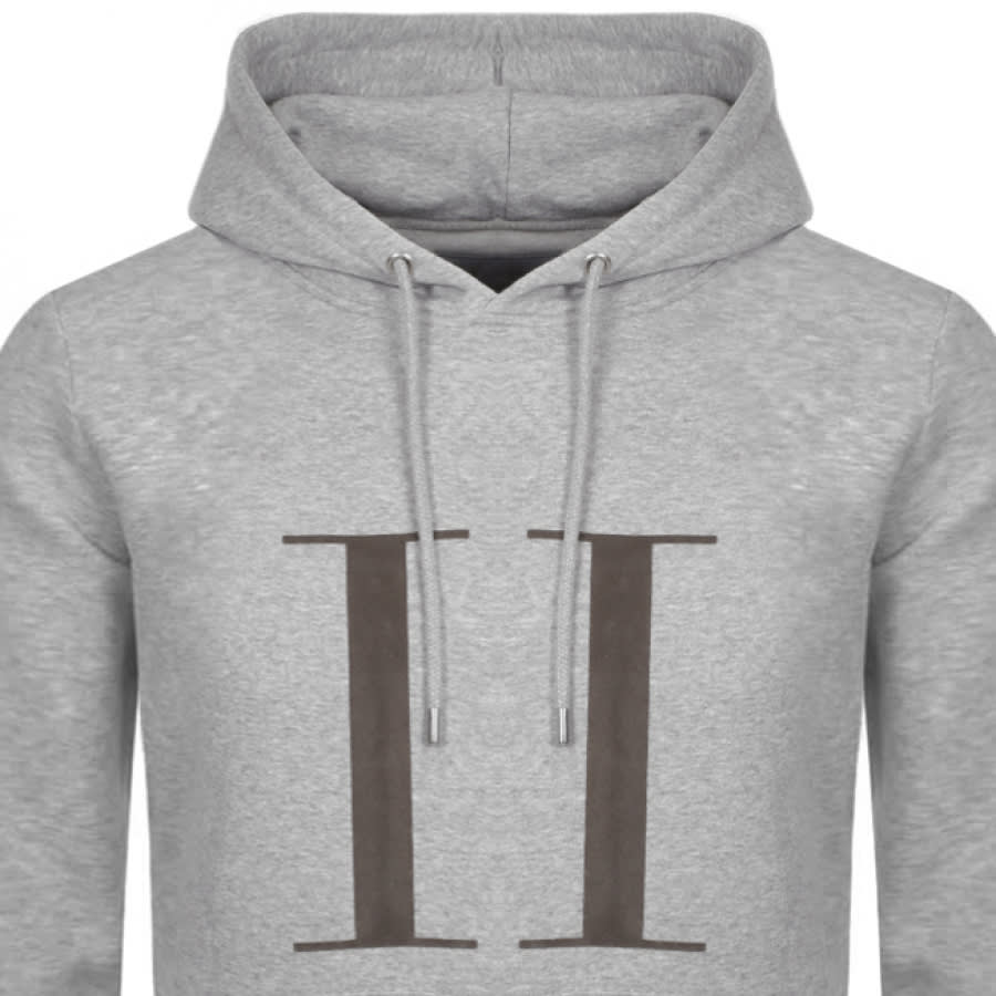 Alternative Image for ProductLes Deux Encore Logo Hoodie Grey2